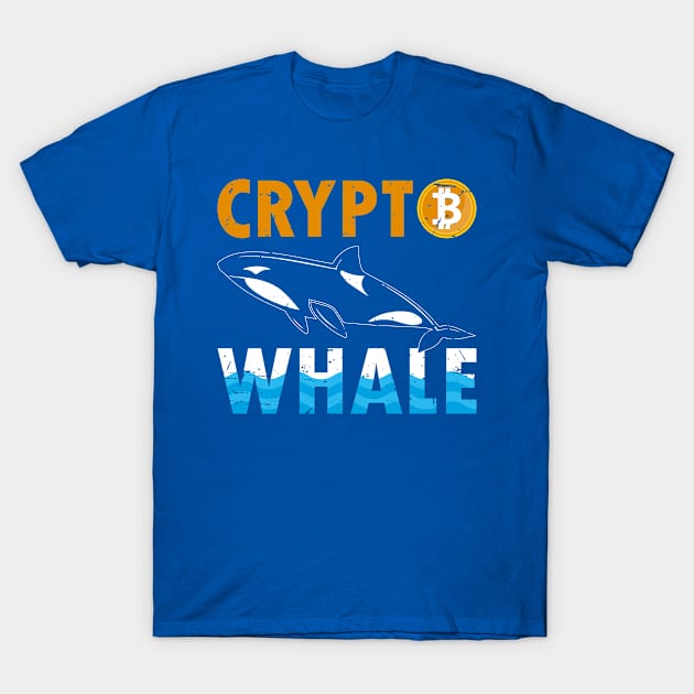 Crypto Whale T-Shirt by satoshirebel